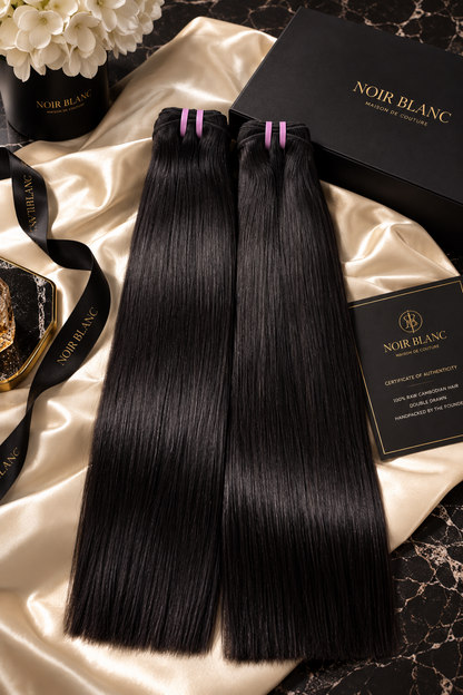 Noir Silky Straight | Individual Bundle