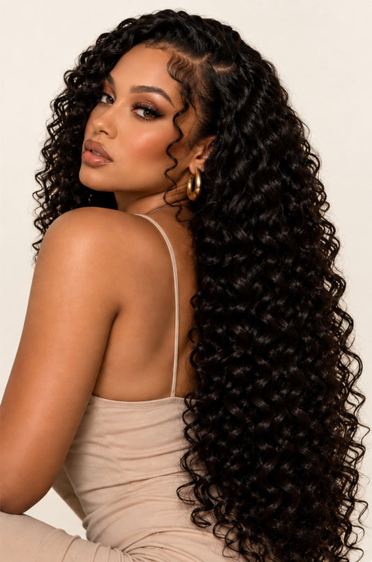 Feathered Crochet Hair